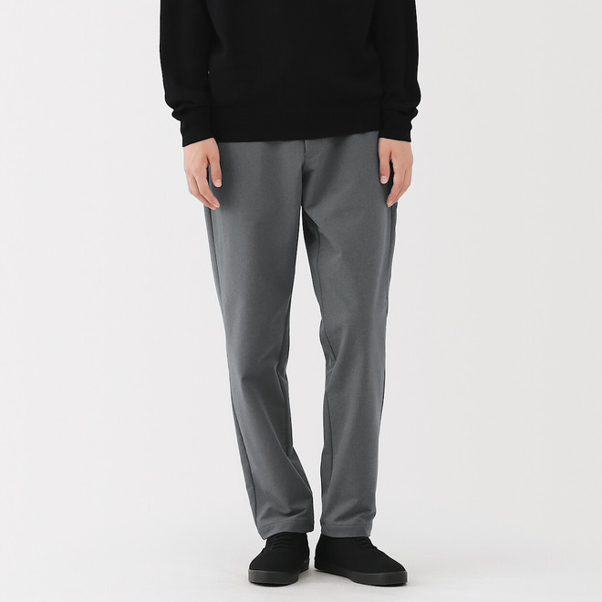 Men's Windproof Stretch Fleece‐Lined Tapered Leg Trousers