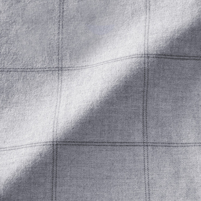 Women's Double-Brushed Flannel Stand Collar Shirt