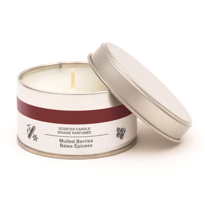 Mulled Berries Tin Candle