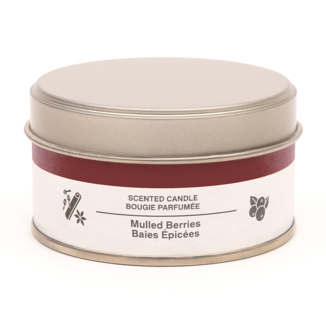 Mulled Berries Tin Candle
