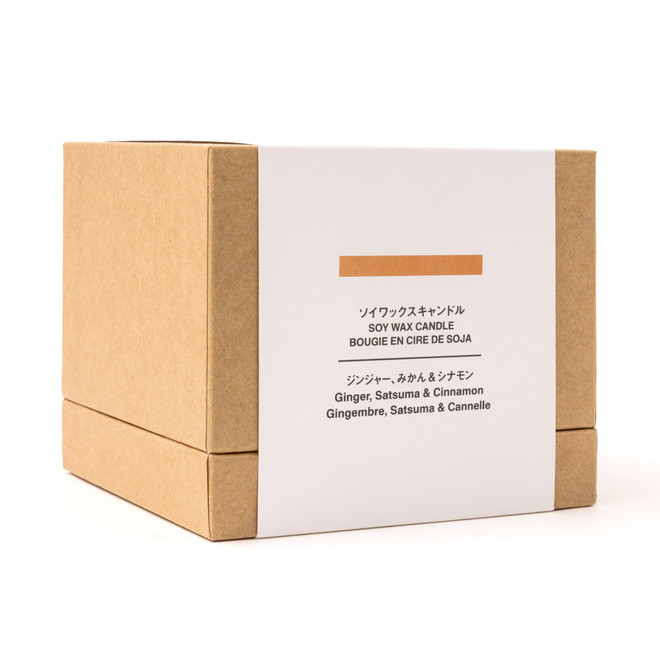 Ginger, Satsuma and Cinnamon Candle - 3 Wick