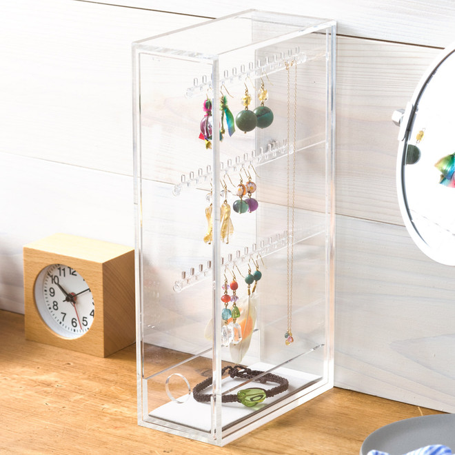 Clear Acrylic Earring Holder