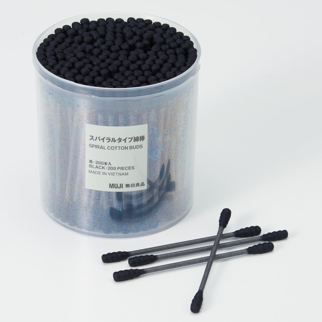 Black Cotton Buds x 200