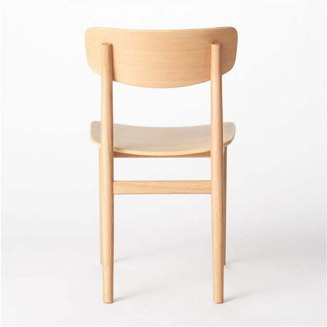 Oak Round Leg Chair