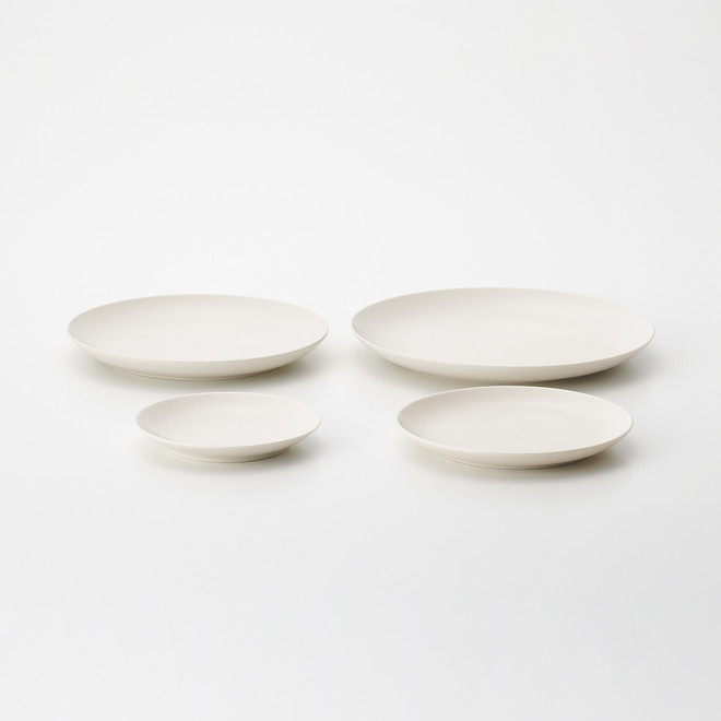 Porcelain Beige Plate 19cm