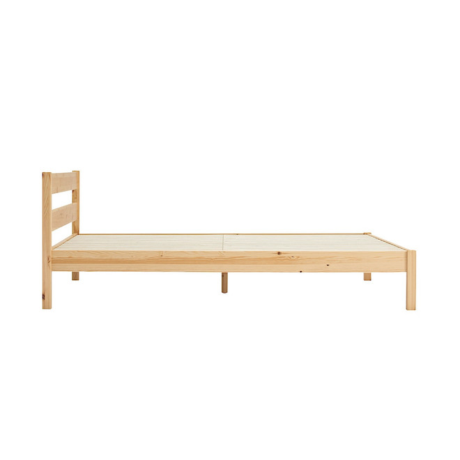 Wooden Pine Bed Large Double.