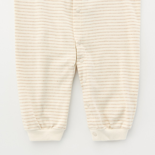 Non Dyed Fraise Stitch L/S 2 Way Coverall