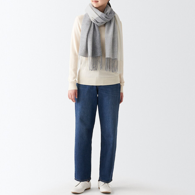 Wool Woven Large Stole 