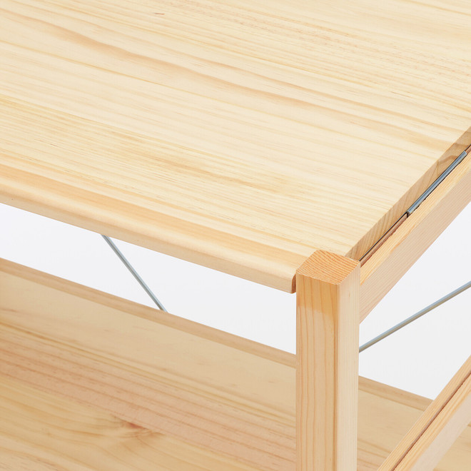 Pine Shelving Unit ‐ Width 86 cm - 5 Tier