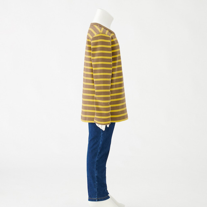 Brushed Rib Cotton Long sleeve T‐shirts (4‐7 years)