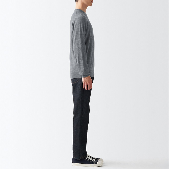 Men's Merino Wool Crew Neck Jumper