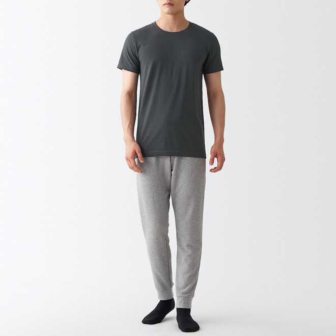 Men's Thin Cotton Crew Neck Short Sleeve T‐shirt