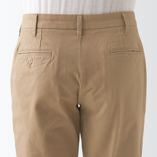 Men's 4‐Way Stretch Chino Slim Trousers Regular Leg Length'