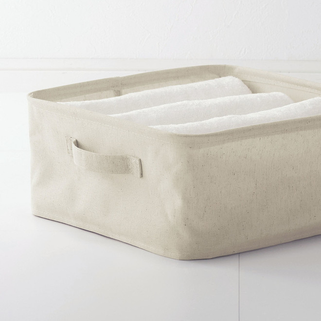 Fabric Storage Box, 35 x 35 x 16 cm