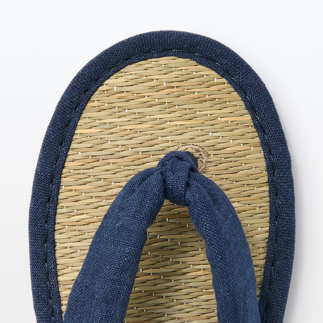 Linen Igusa House Flip Flops