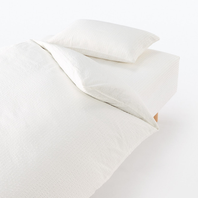 Cotton Seersucker Pillowcase‐ 43x63cm