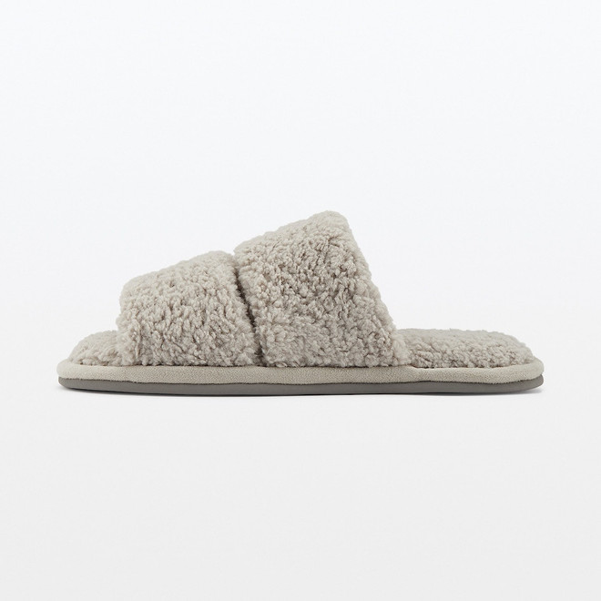 Cosy Open Toe Slippers