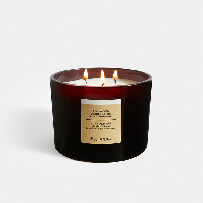 Mandarin and Clove 3 Wick Candle