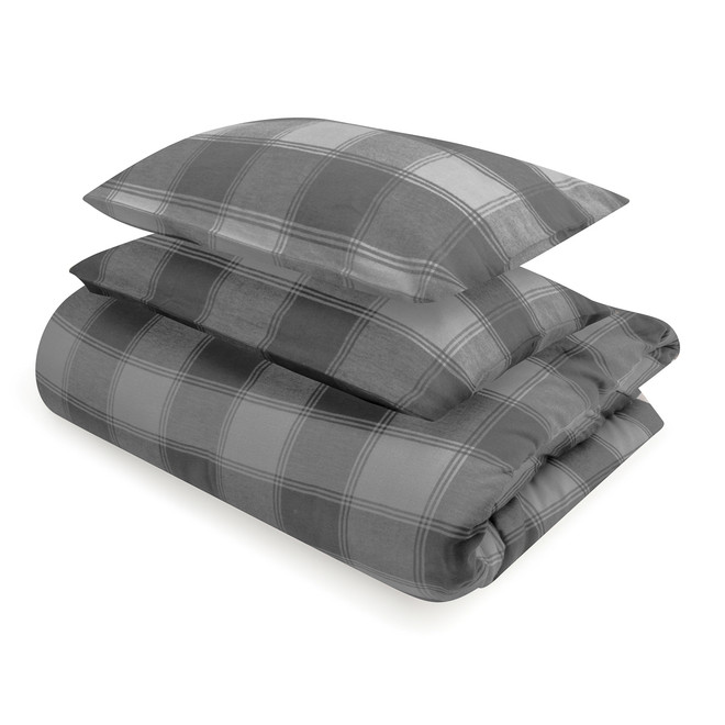 Charcoal Grey Check