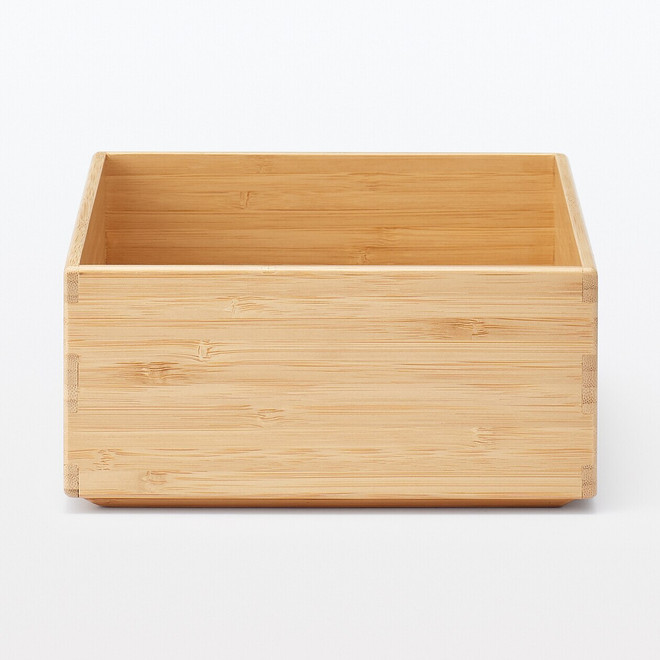 Bamboo Stackable Box, 26 x 18.5 x 8.5 cm