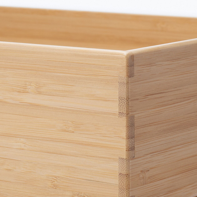 Bamboo Stackable Box‐ 26cm Shallow