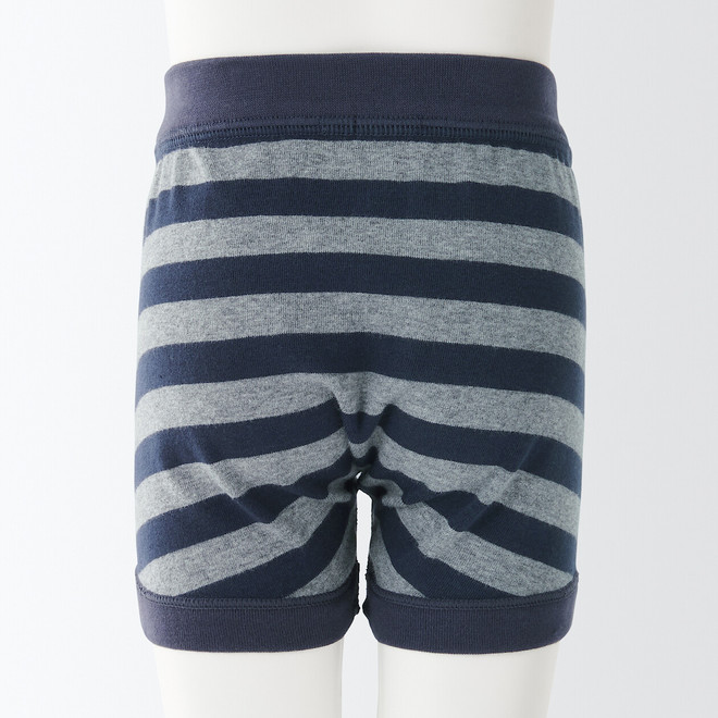 Indian Cotton Rib Knit Boxer Briefs (1‐4 years old)