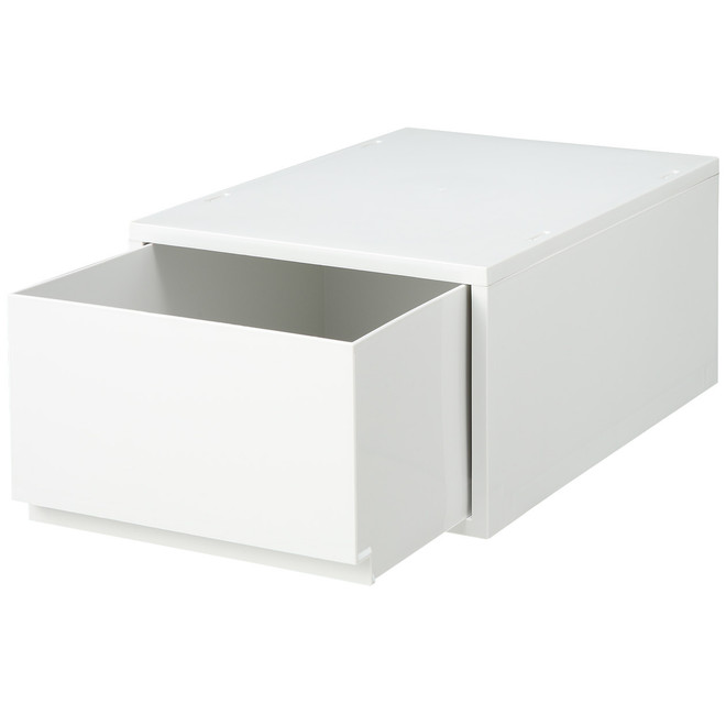 PP Drawer Unit A4 White 26x37x17.5cm