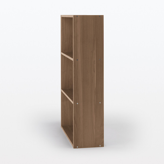 Walnut Shelving Unit - 3 Tier
