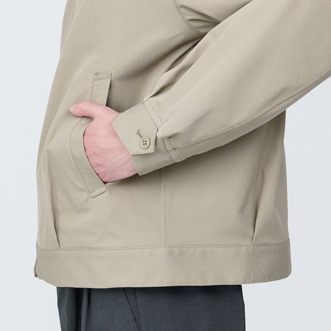 Men's Water Repellent Zip Jacket
