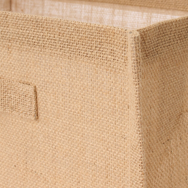 Jute Rectangular Storage Bag  S
