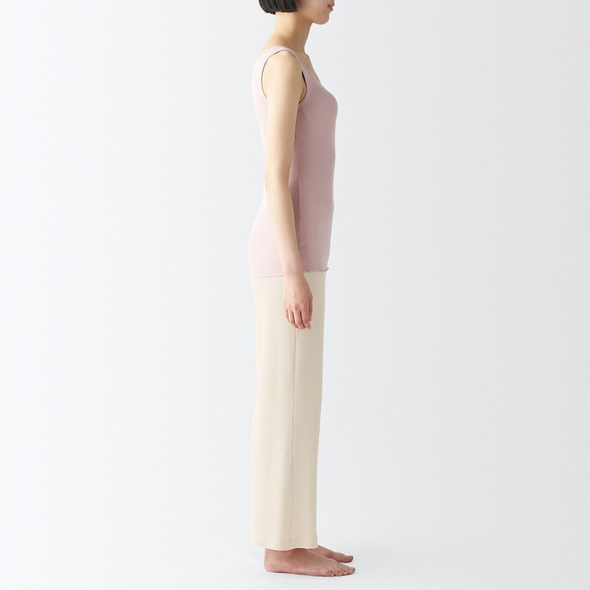 Women's Smooth Ribbed Trousers