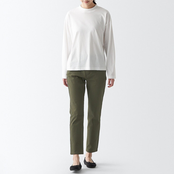 Women's 4‐Way Stretch Slim Chino Trousers.