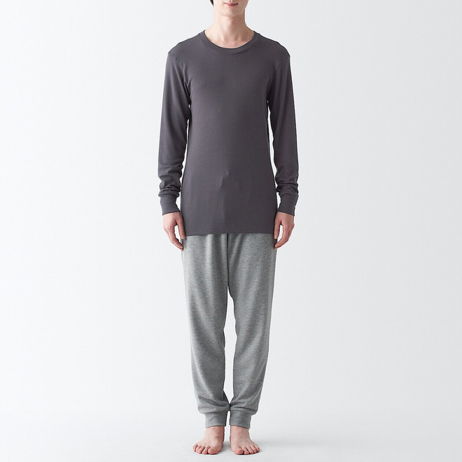 Men's Wool Long Sleeve T‐shirt