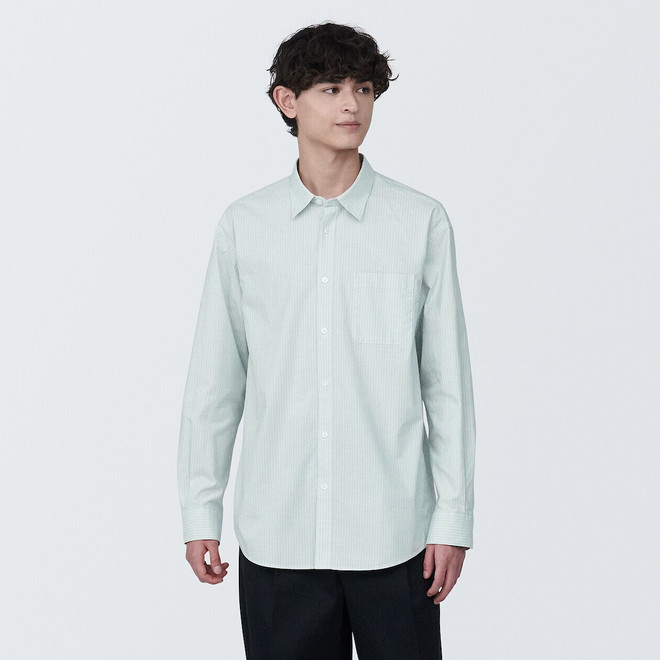Broad Cotton Long Sleeve Shirt