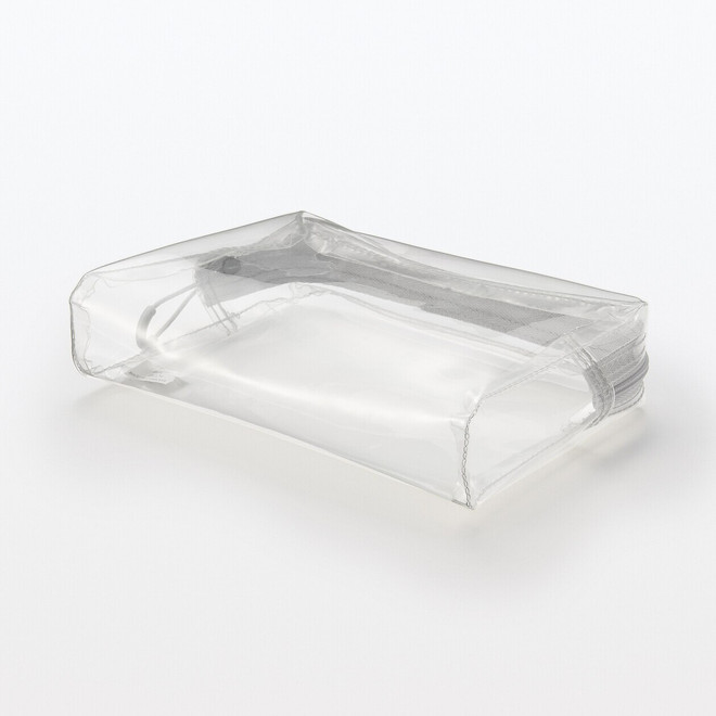 Transparent TPU Pouch with Gusset 12x18.5cm