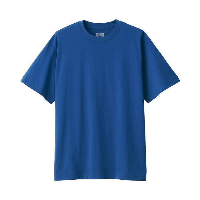 Men's Jersey Crew Neck Short Sleeve T‐shirt‐ Plain