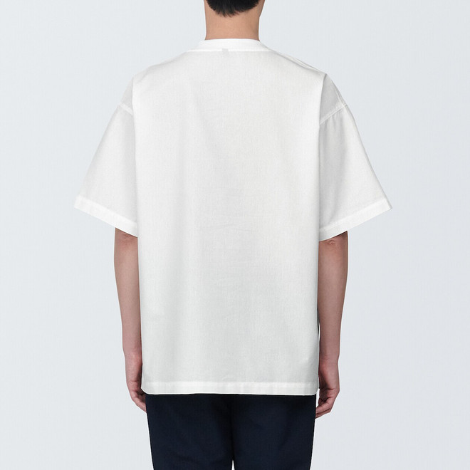 Men's Cool Touch Woven Relaxed Fit T‐shirt