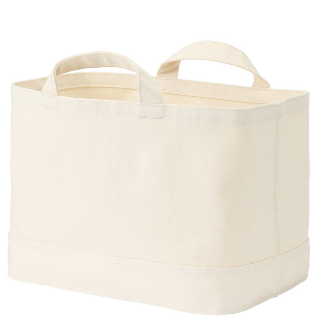 Canvas Basket With Handle Rectangular L