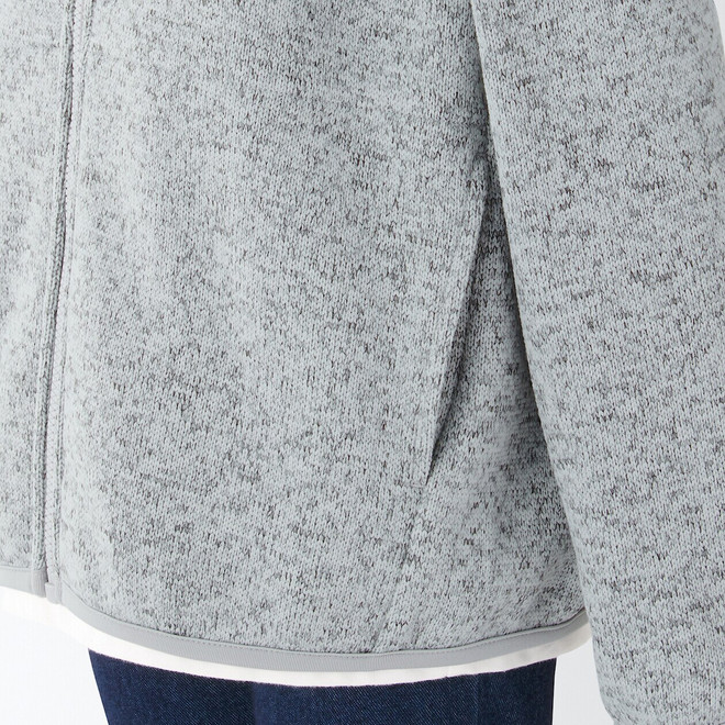 Recycled Polyester Knit Fleece Jacket (4‐7 years)