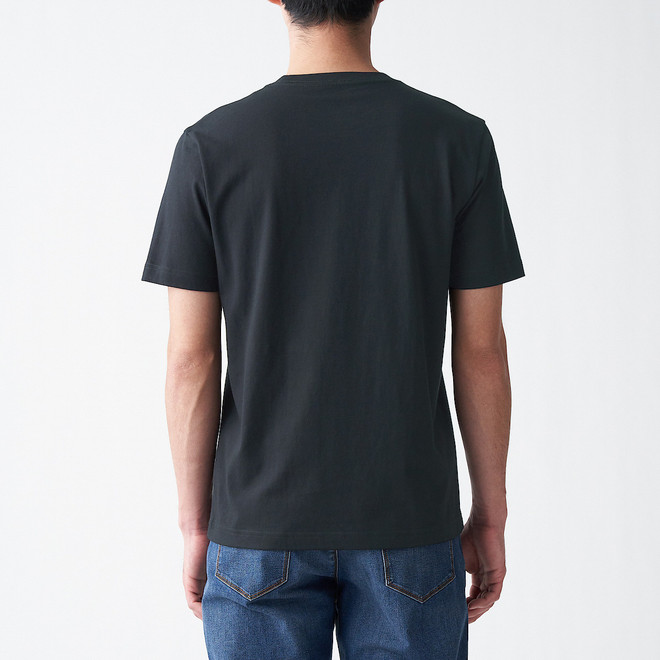 Men's Indian Cotton Crew Neck T‐Shirt