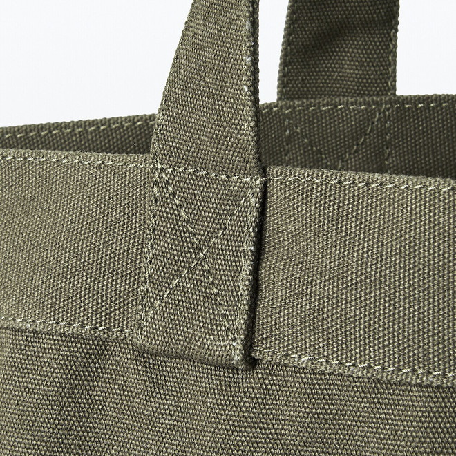 Canvas Wide Tote Bag