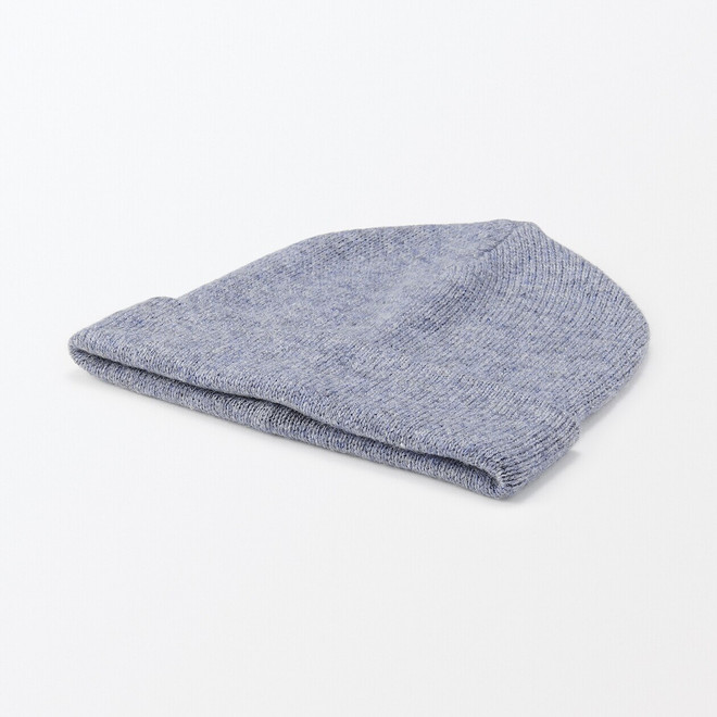 Unisex Non‐Itchy Wool Blend Jersey Beanie