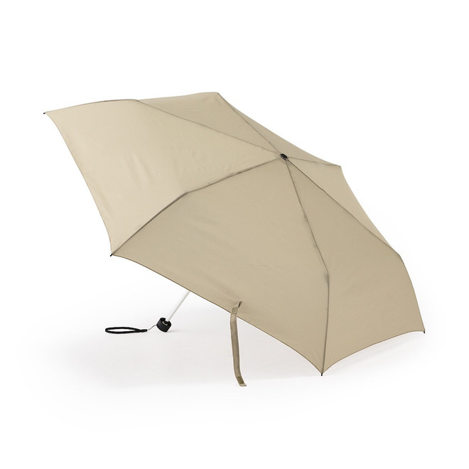 Mukii FOLDING UMBRELLA ベージュ Compact Foldable Umbrella. | MUJI