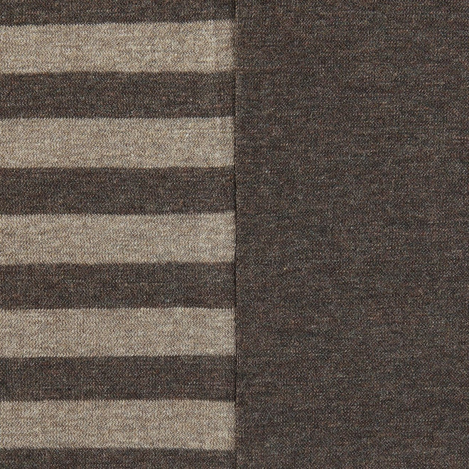Heather Brown Stripe