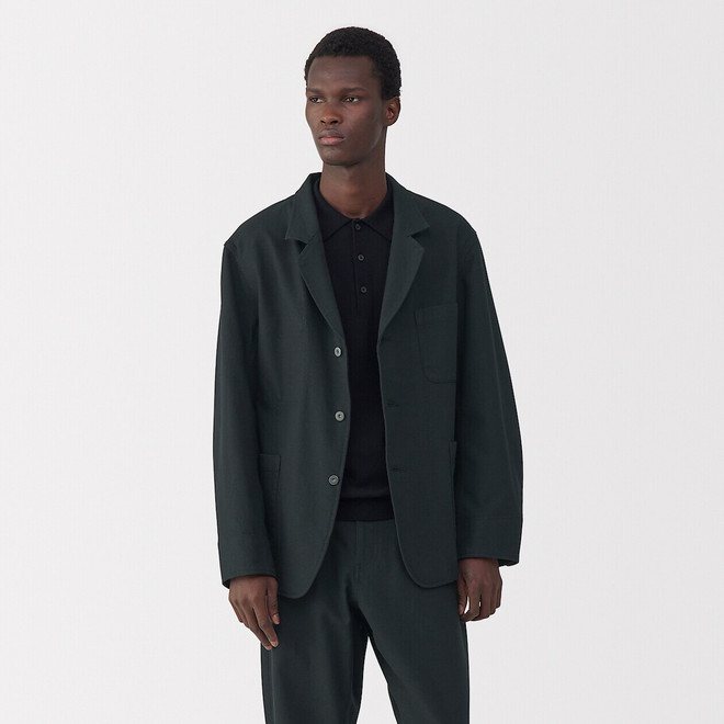 Men's Washi and Cotton Twill Jacket