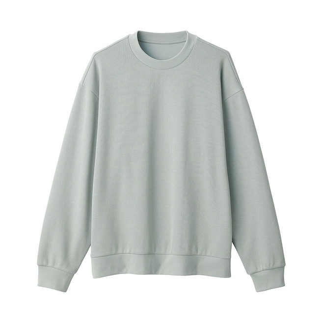 Men's Cotton Blend Double Knitted Sweatshirt