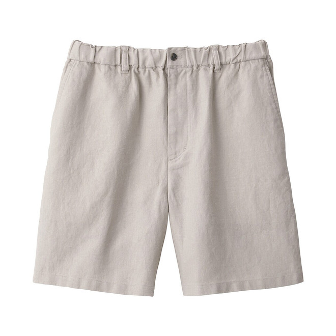 Men's Ramie Shorts | MUJI