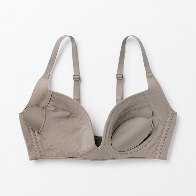 Women's Cotton Blend Non‐Wired Side Support Bra.