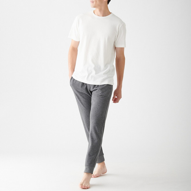 Side Seamless Heavy Cotton Crew Neck T‐shirt