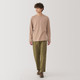 Men's Washed Jersey Long Sleeve T‐shirt.